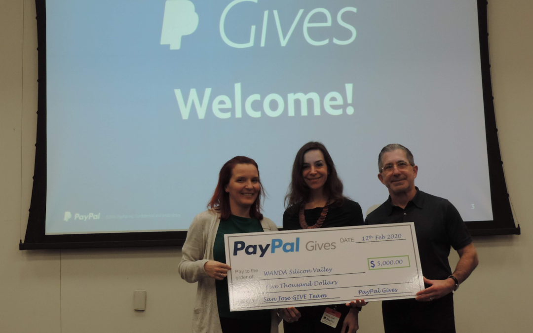 WANDA Supported Through PayPal Gives