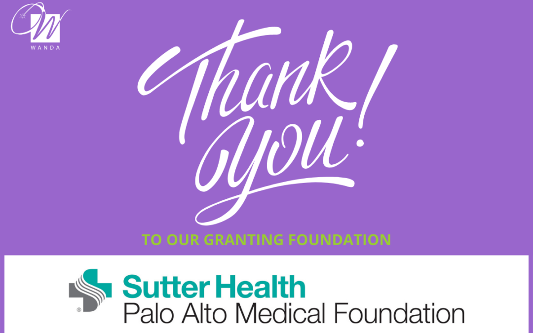 WANDA Awarded Sutter Health Palo Alto Community Foundation Grant